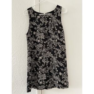 Paisley Pattern Tank Dress from F21